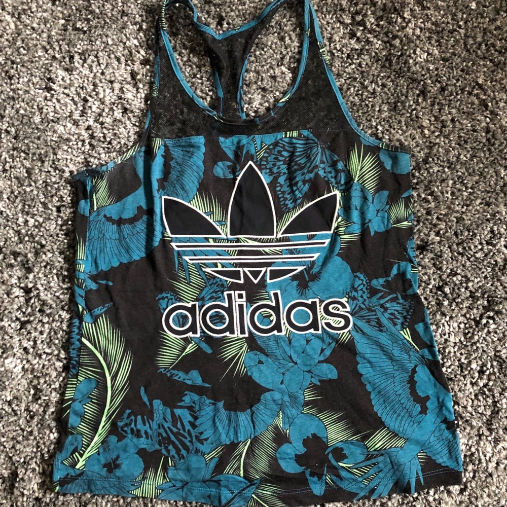 Adidas workout top S